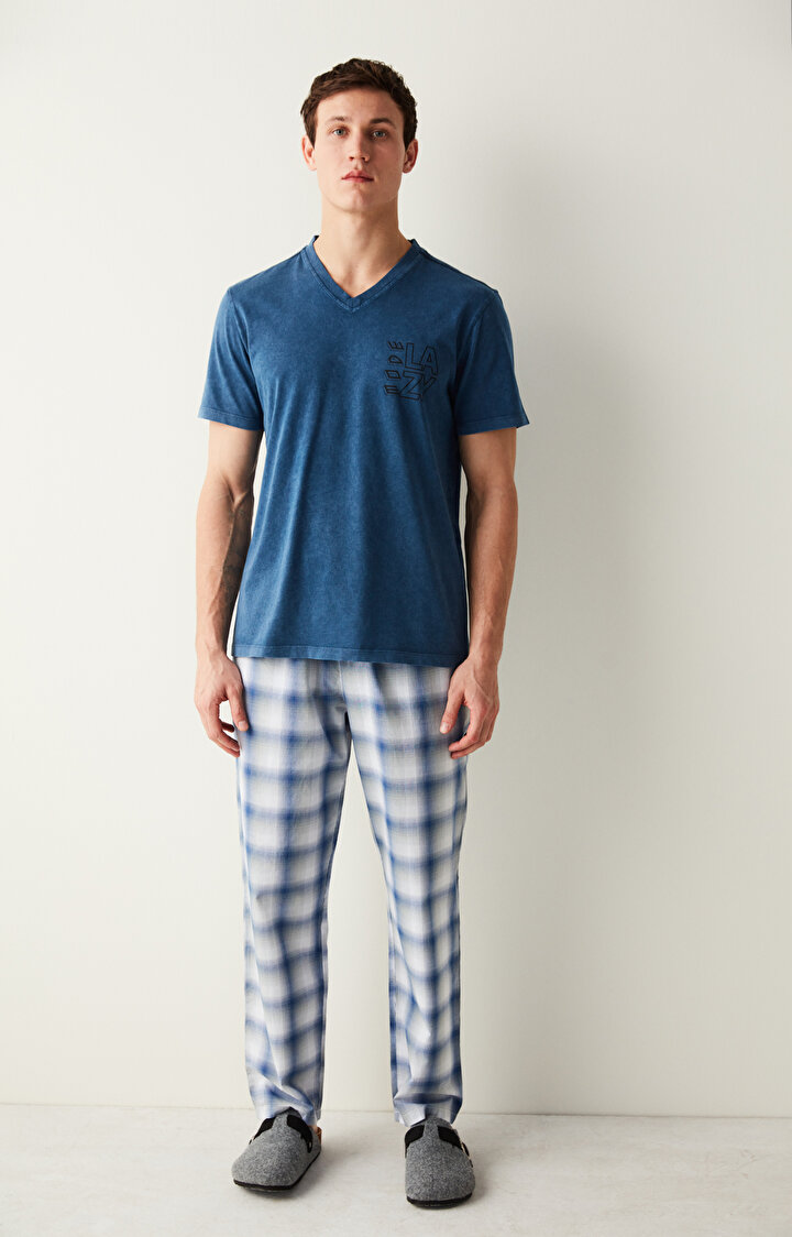 Transtive Plaid Pyjama Bottom - 2