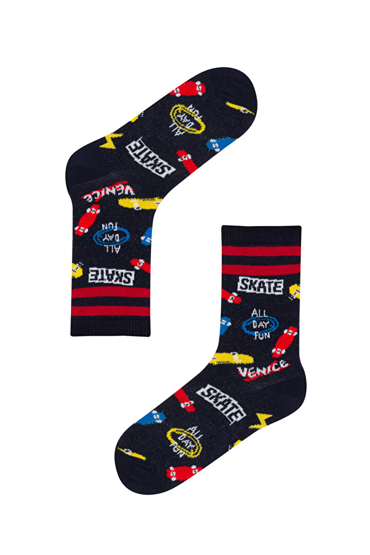 Girls B Skate Sock - 1