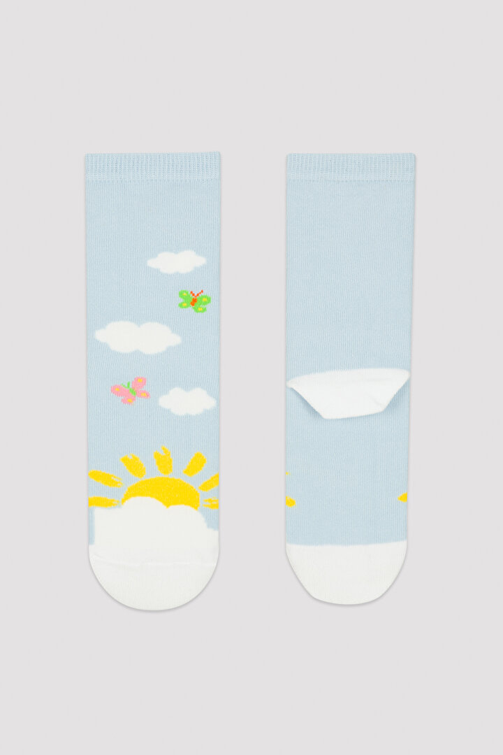 Kız Çocuk Cloudy 2Li Soket Çorap - 2