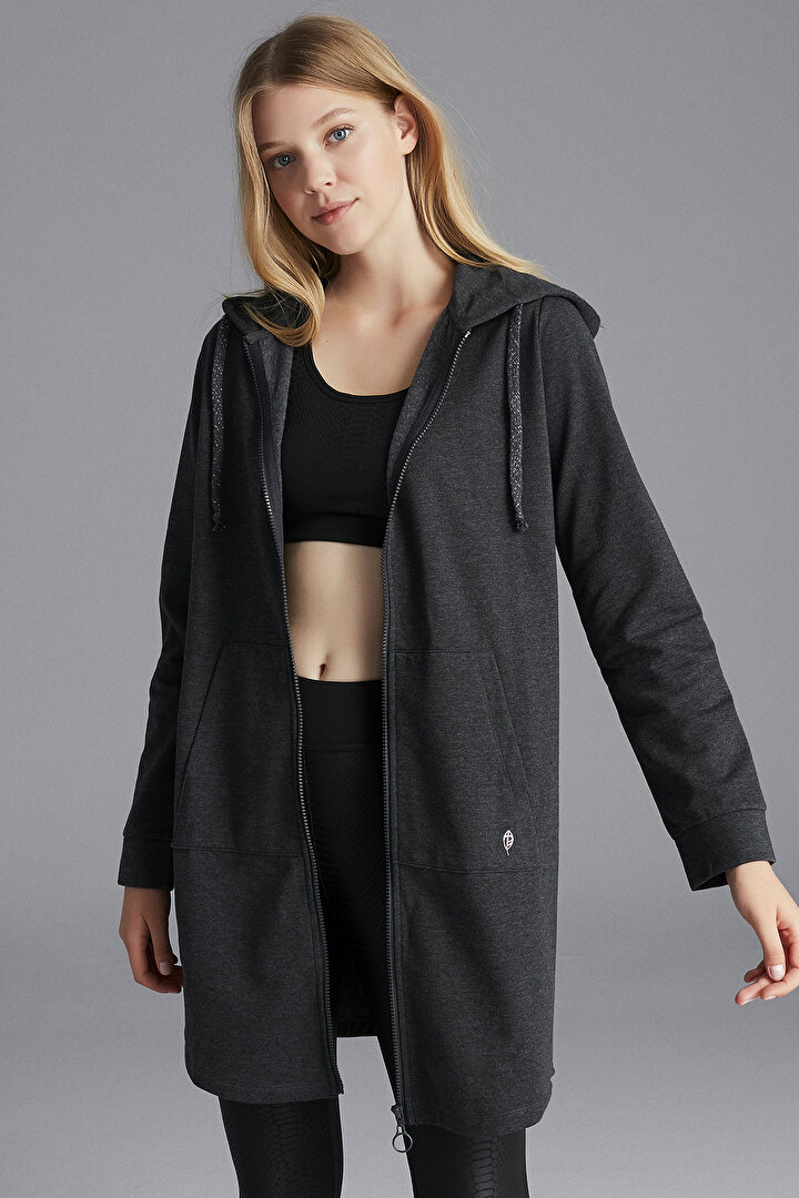 Antrasit Long Sweatshirt - 1