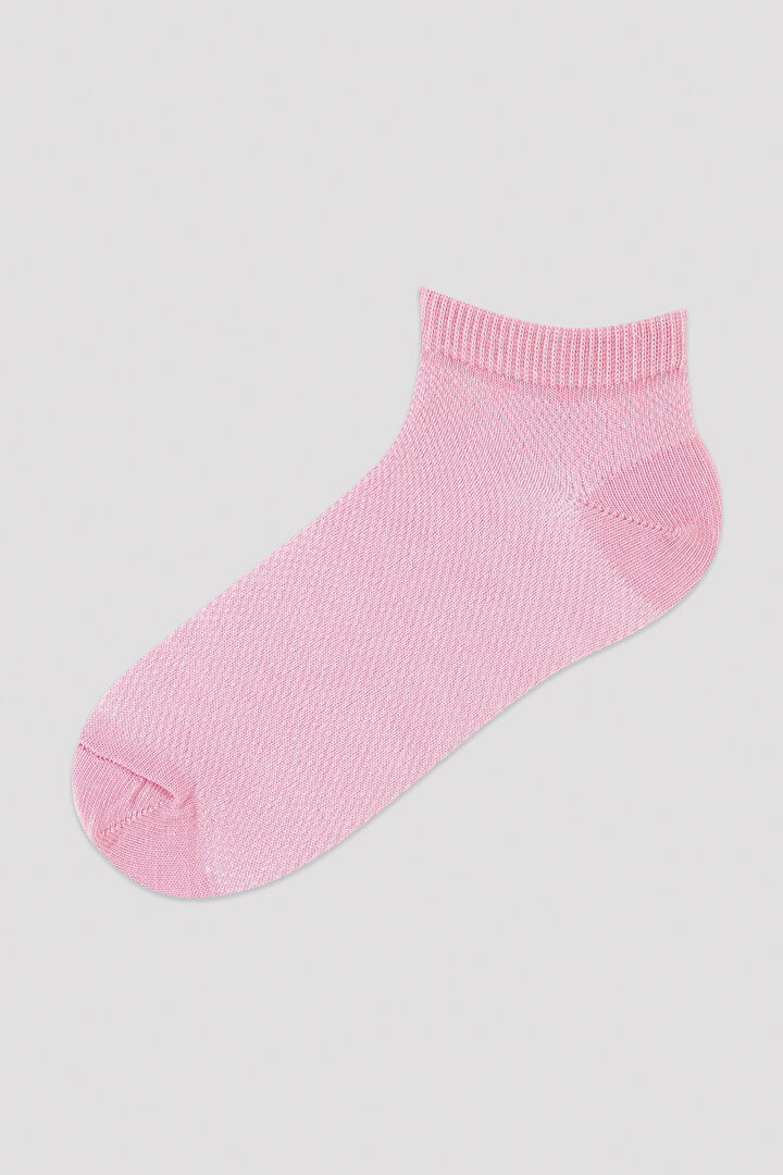 Kız Çocuk Basic Renkli 4lü Patik Çorap - 2