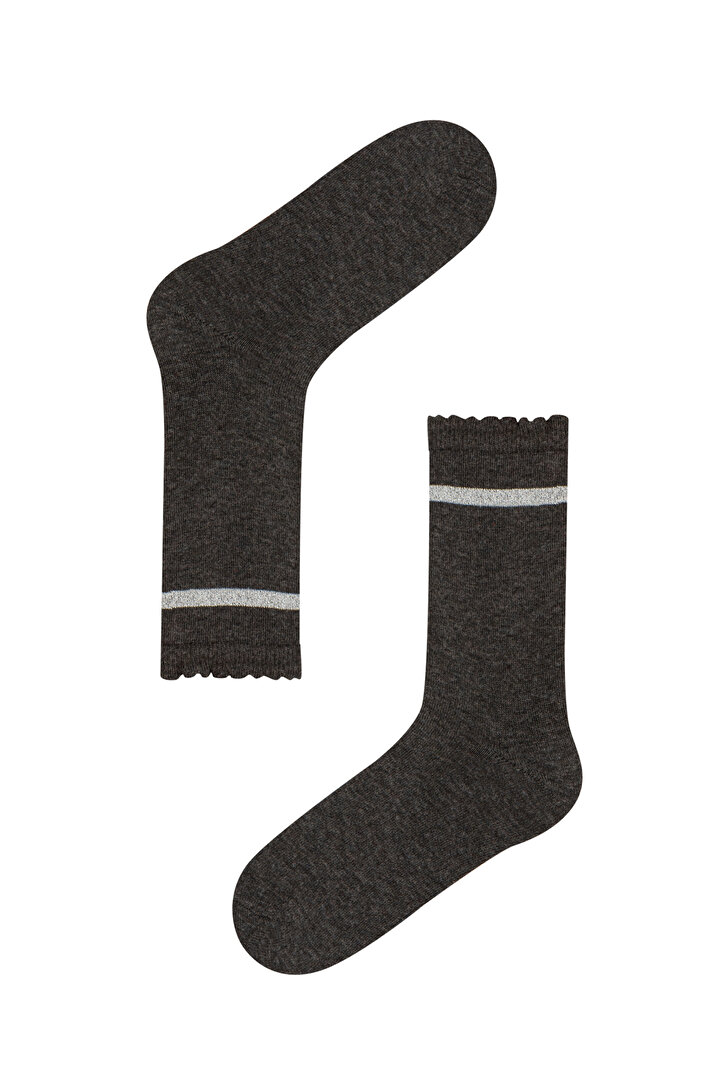 Dark Simply 3lü Soket Çorap - 2