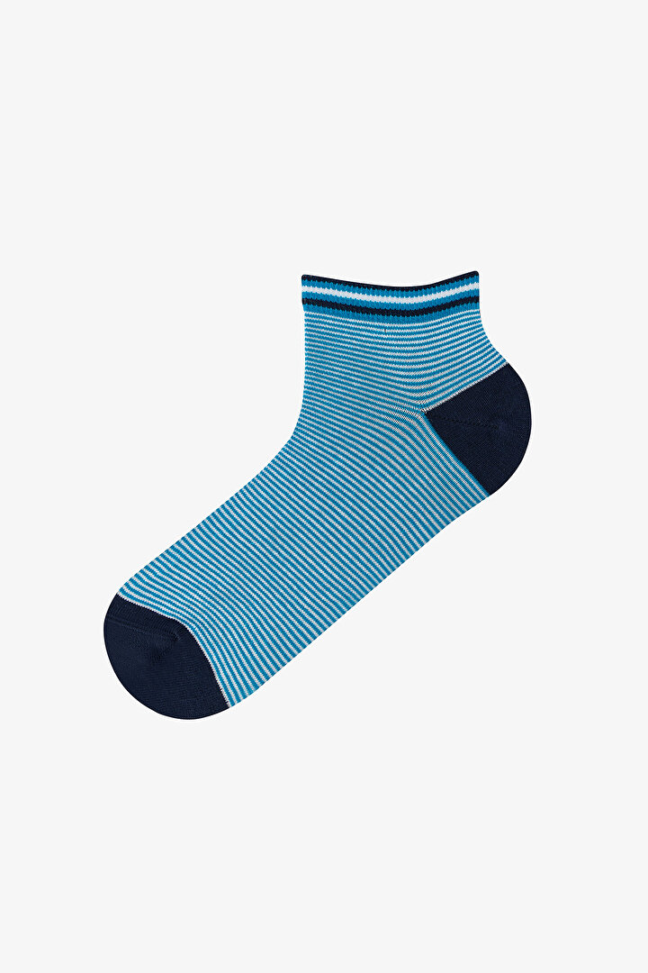 Erkek Renkli Cool Triple 3'lü Patik Çorap - 2