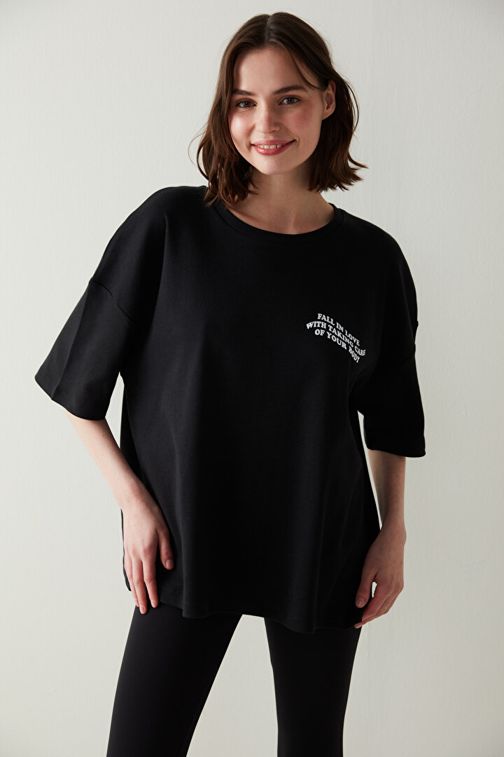 Black Oversize Tshirt - 1