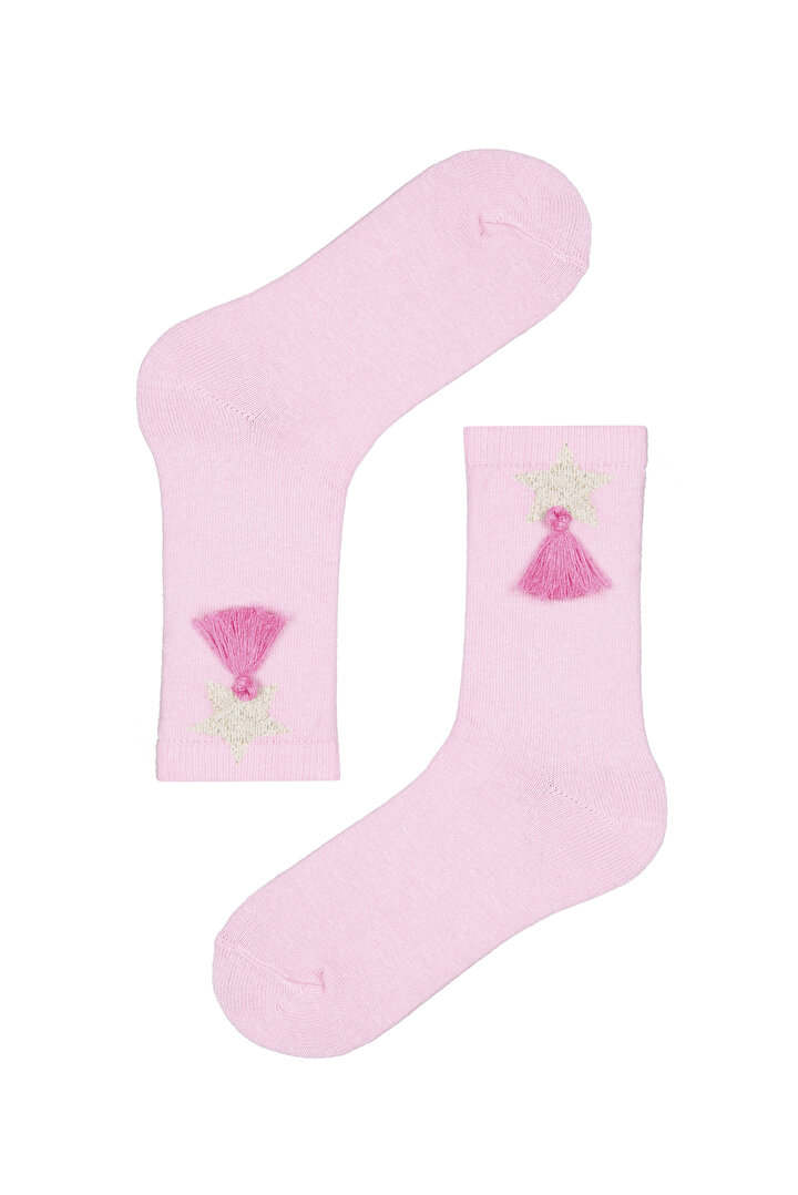 Kız Çocuk Star Soket Çorap - 1