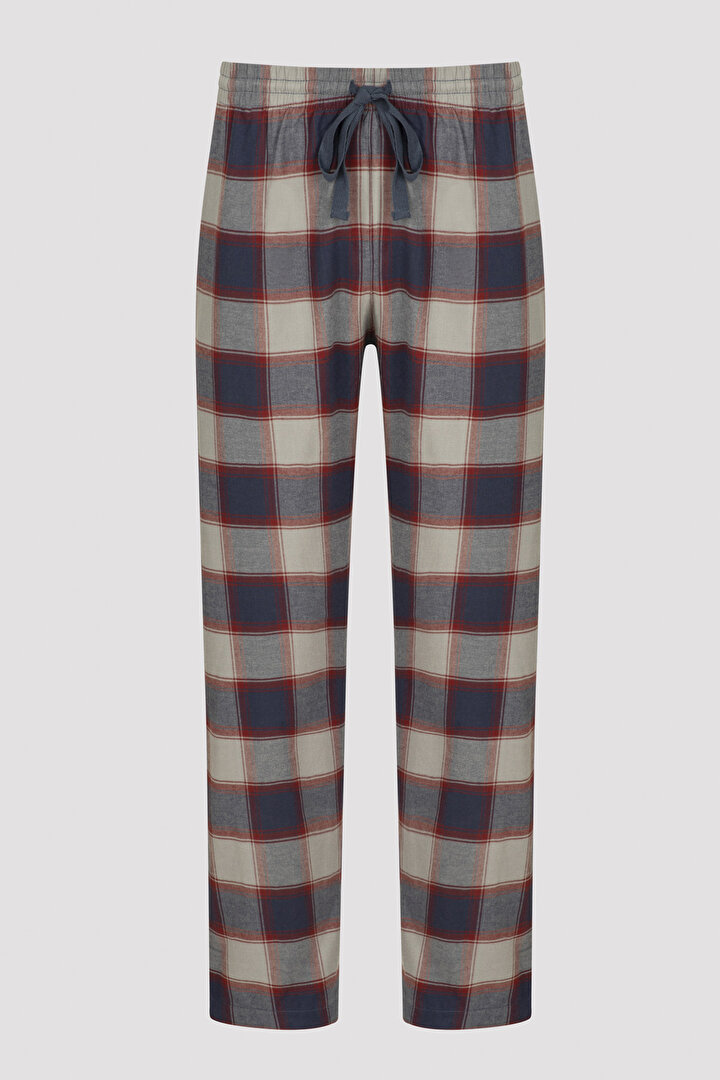 Multi Colour Flanel Square Pants - 1