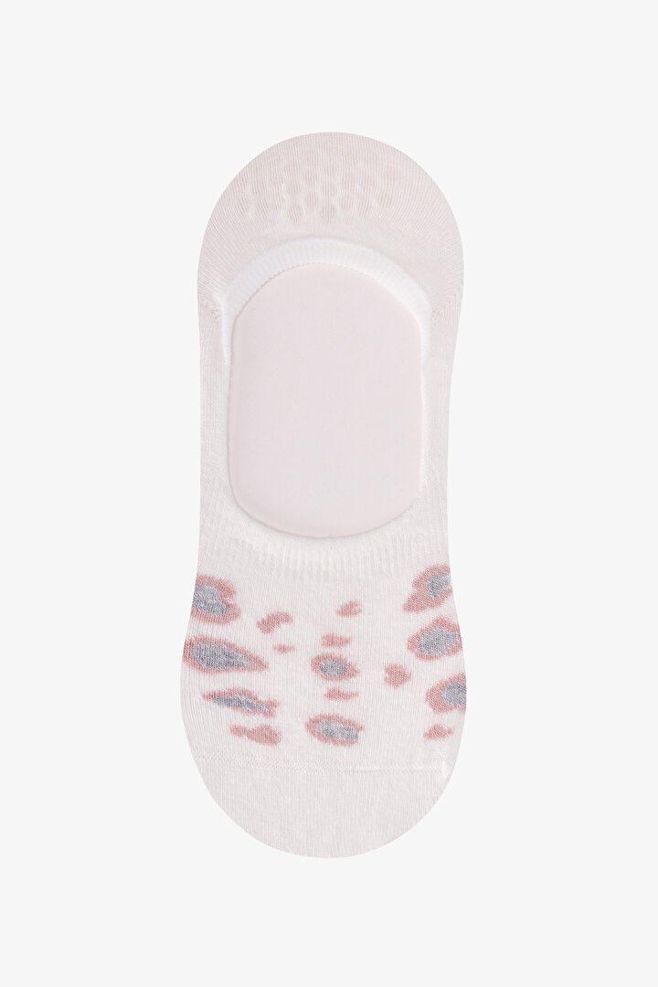 Silvery Leopard 3'lü Babet Çorabı - 2