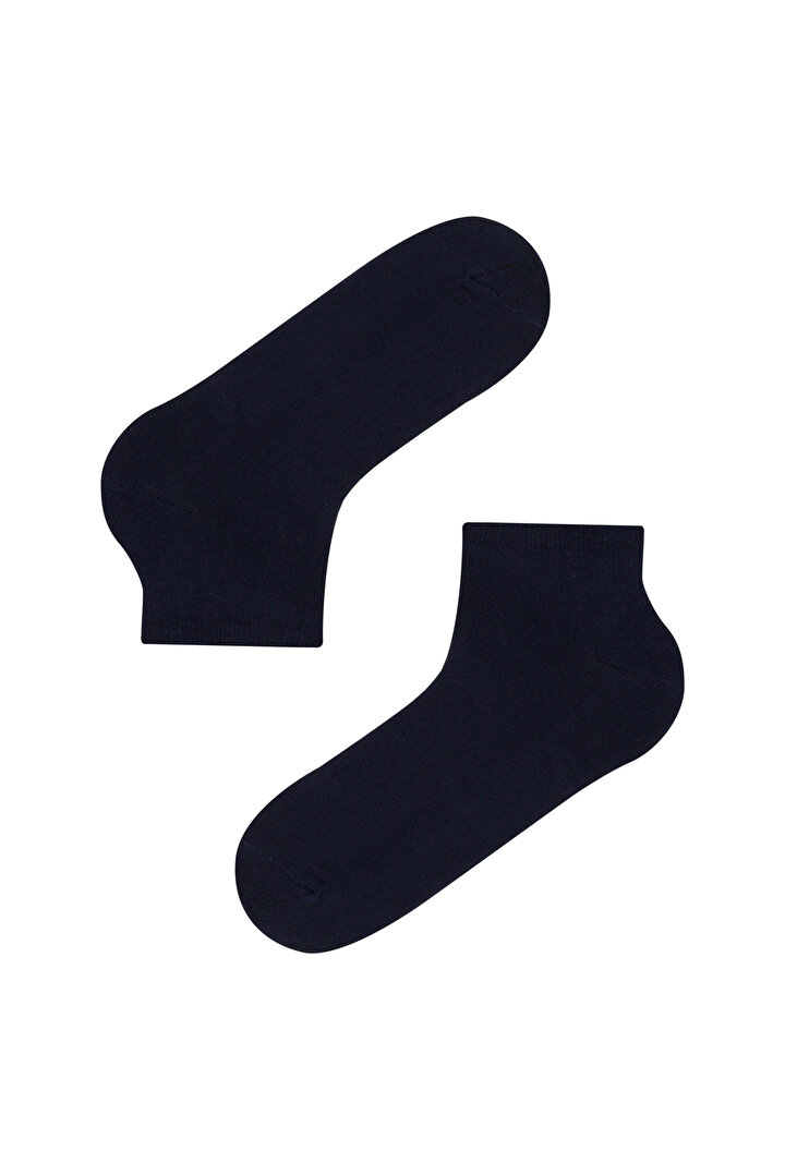 E Sporty Stripe 3'LÜ Patik Çorabı - 1