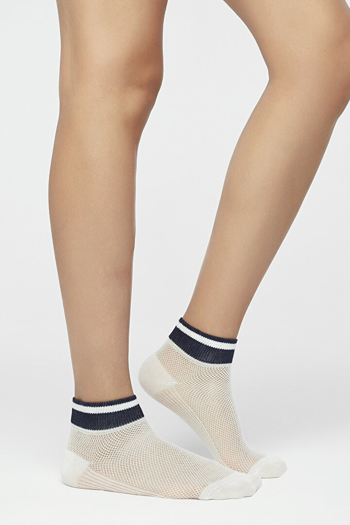 Marshmallow Summer Liner Socks - 1