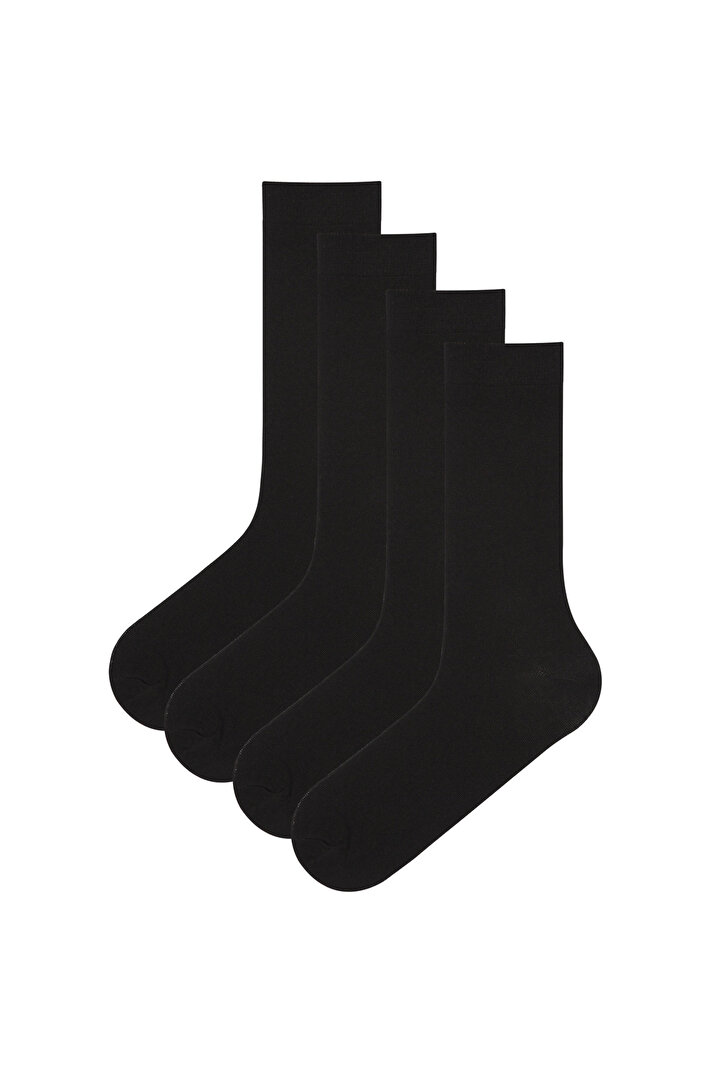 Erkek Basic 4 lü Soket Çorap - 1