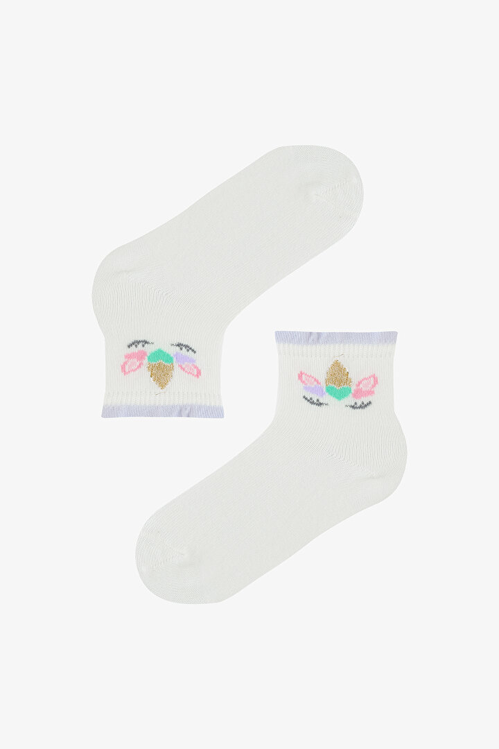 Girls Love Unicorn 3in1 Socket Socks - 1