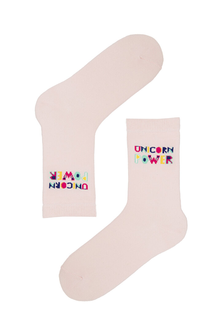 Kız Çocuk Unicorn 2Lİ Soket Çorap - 2