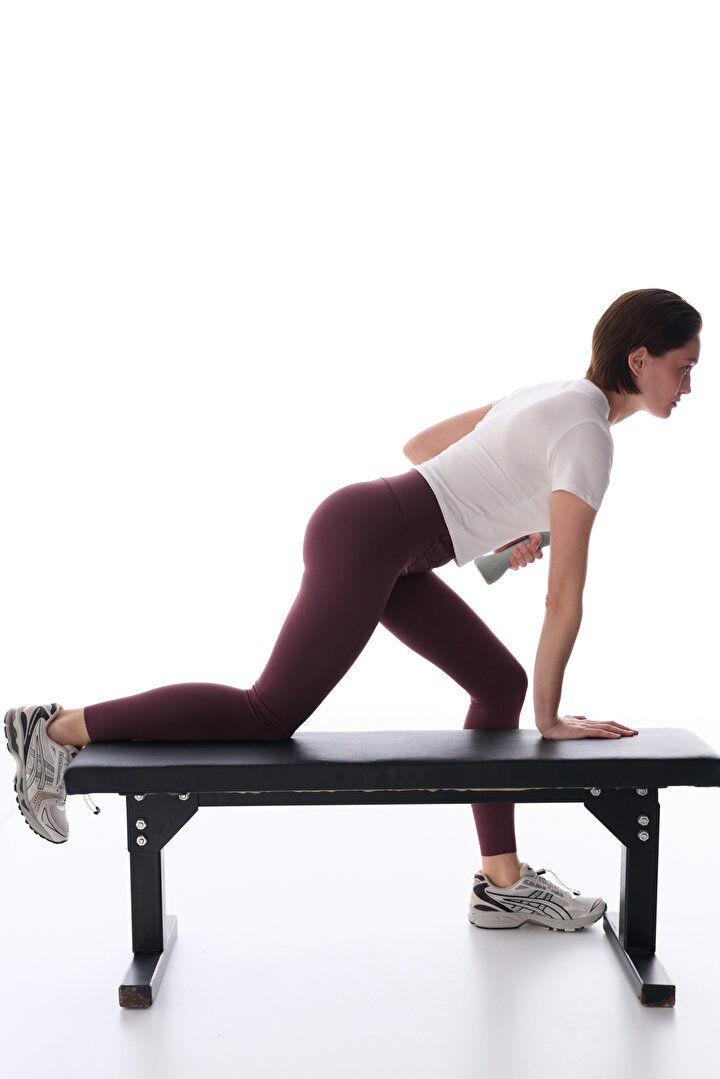 Bordo Corset Effect Tayt - 1