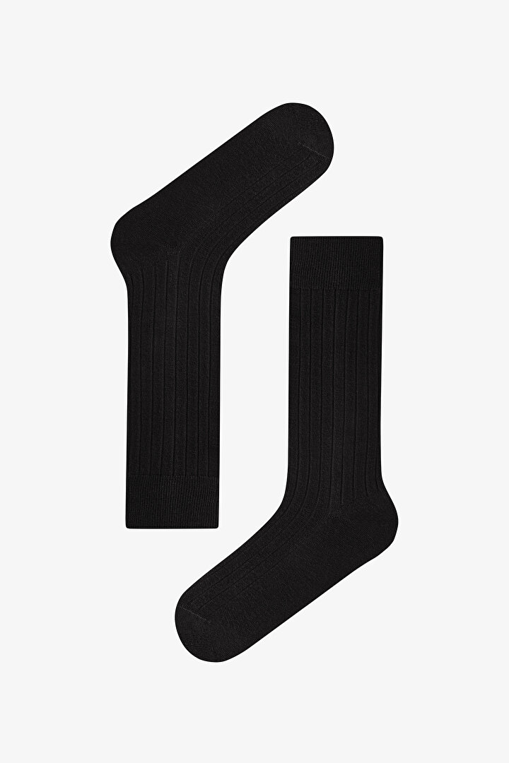 Cool Ribbed 2li Soket Çorap - 2