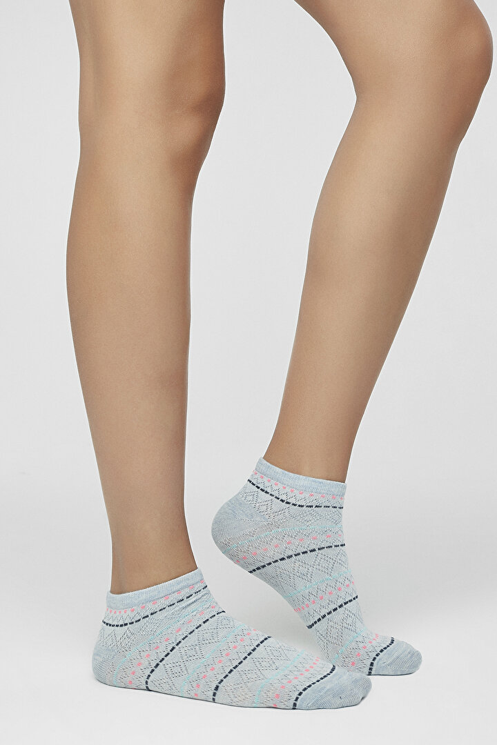 Textured 3 In 1 Liner Socks - 2