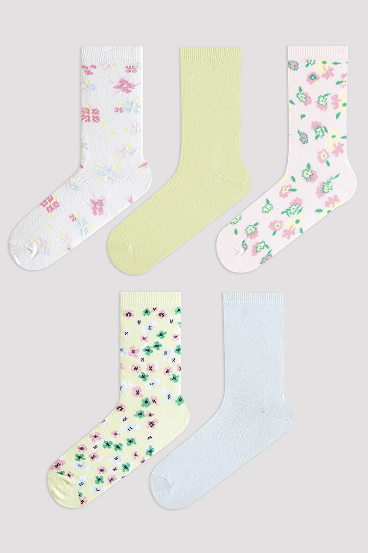 Flower 5in1  Socks - 1