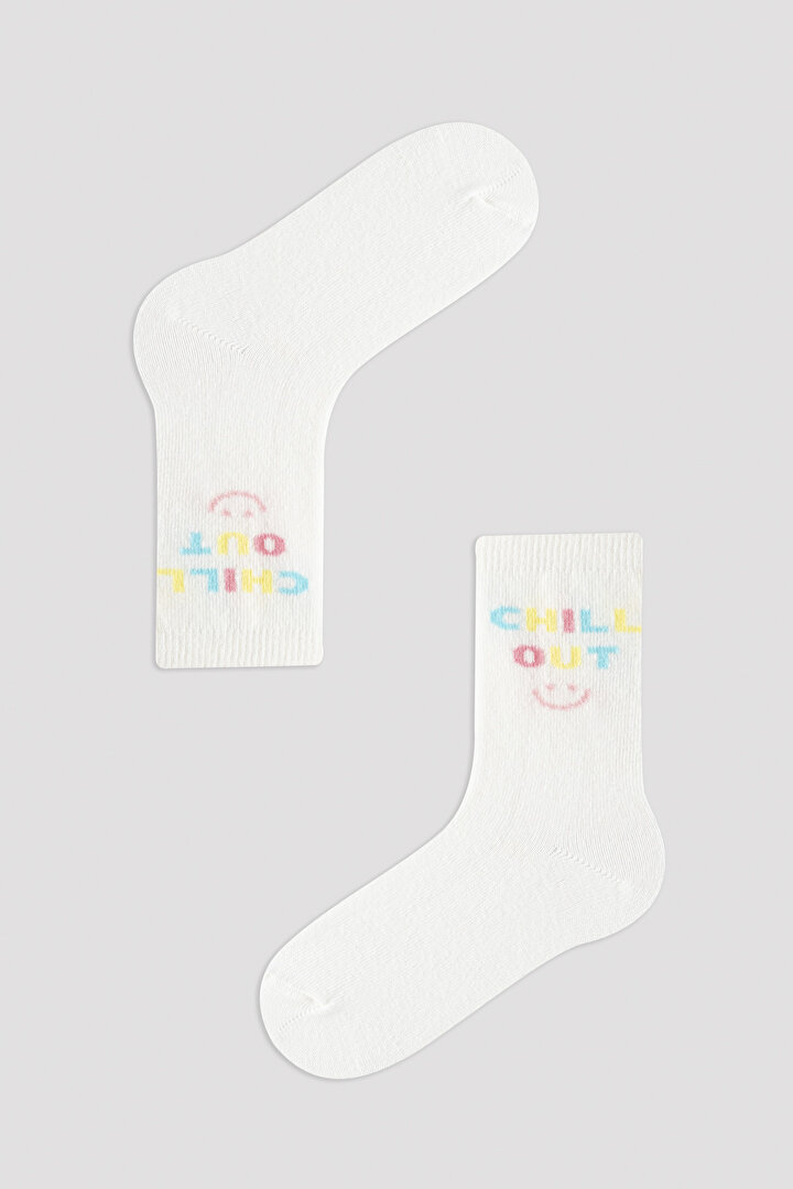 Kız Çocuk Chill Out 3lü Soket Çorap - 2