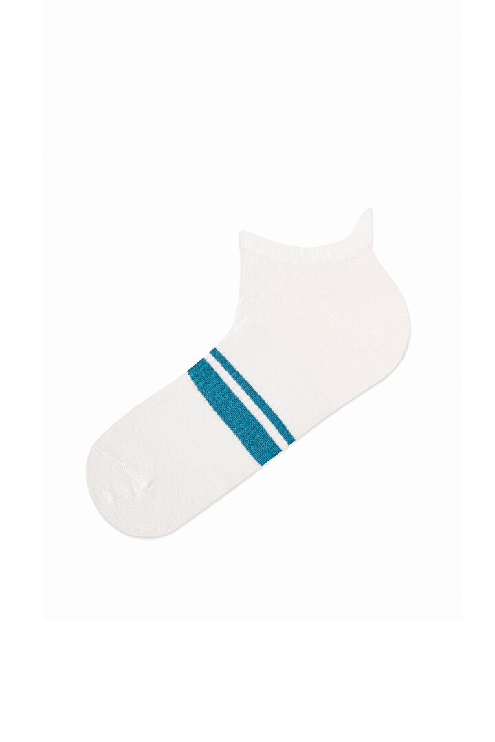 Erkek  College Line 3'lü Patik Çorap - 2