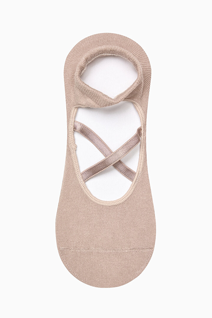 Active Cross Beige Suba Socks - 1