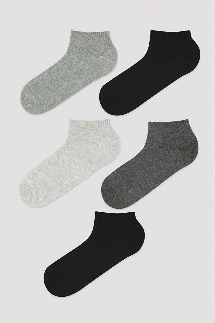Multi Colour E. Mix 5in1 Liner Socks - 1