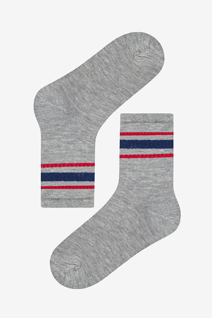 Boys Champions 2in1 Multi Colour Tennis Socket Socks - 2