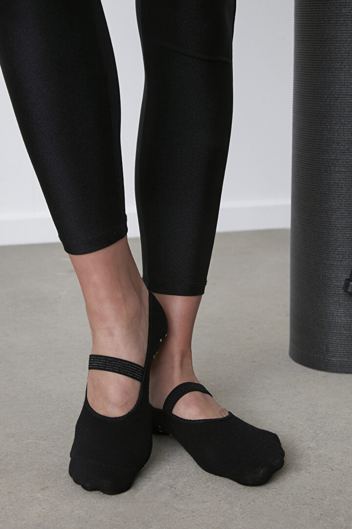 Shiny Band Babet Çorabı - 1