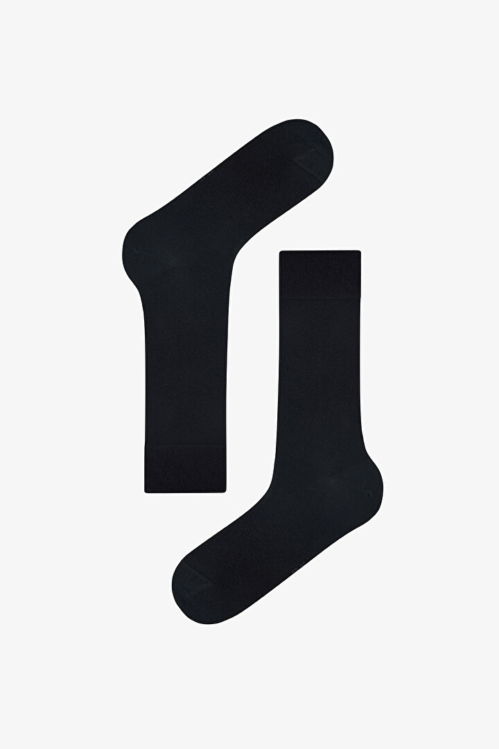 Men's Black Thermal Effect Ankle Socks - 1
