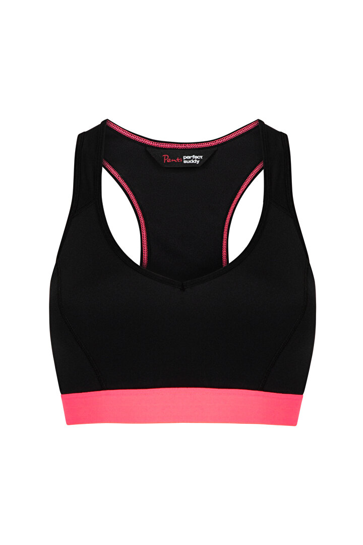 Neon Detaylı Spor Sütyeni - 1