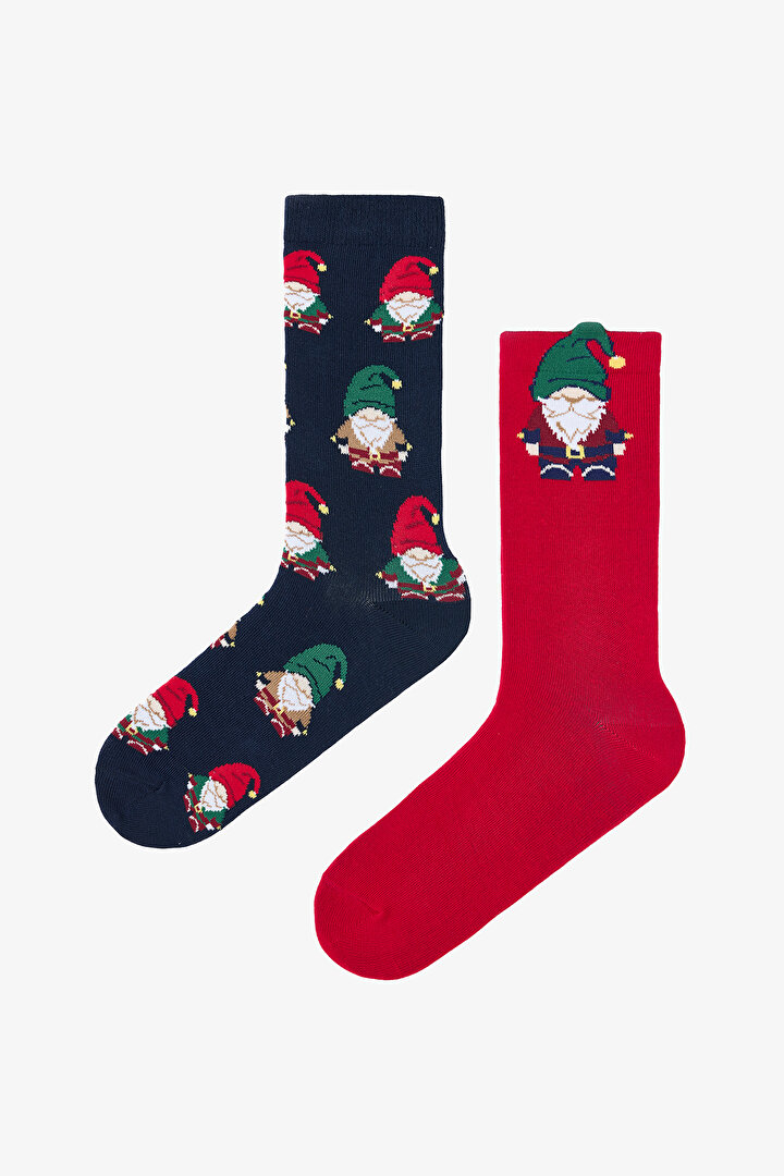 Erkek Ny Dwarf  2li Soket Çorap - 1