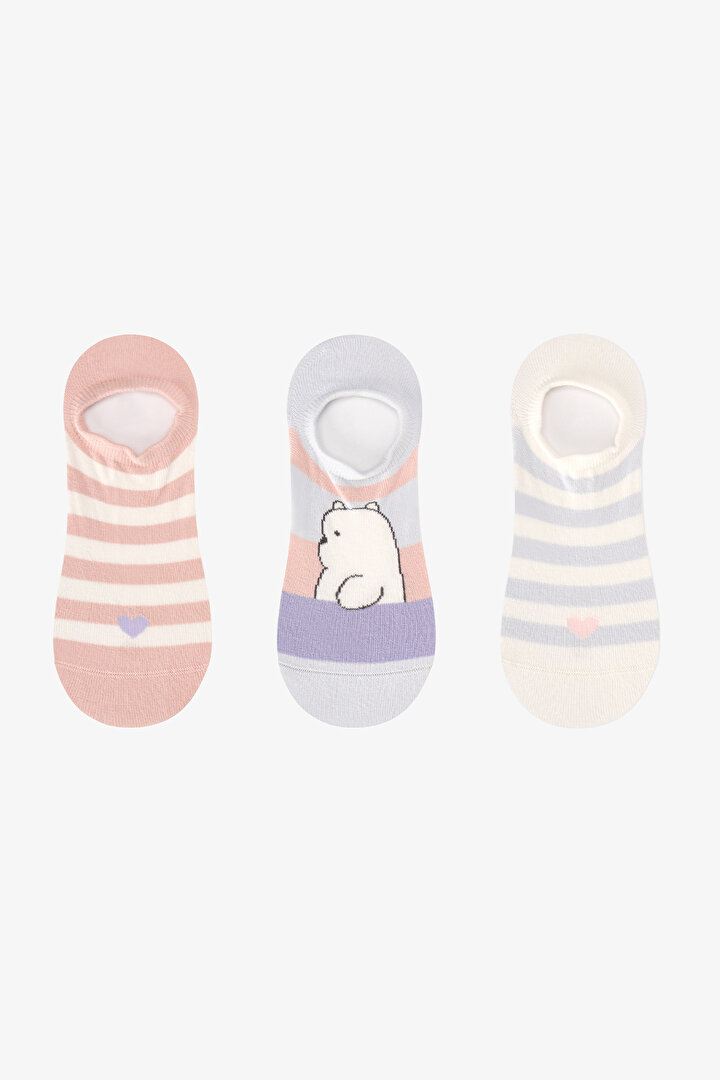 Sweet Polar Bear 3lü Soket Çorap - 1