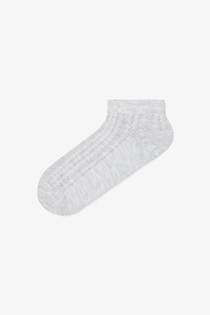 5 Pairs of Cotton Jacquard Patterned Liner Socks - 2