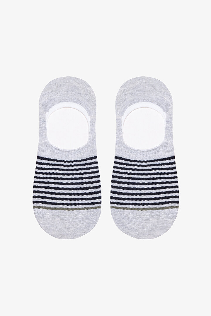Erkek Multiple Stripe Çok Renkli 3'lü Suba Çorap - 2