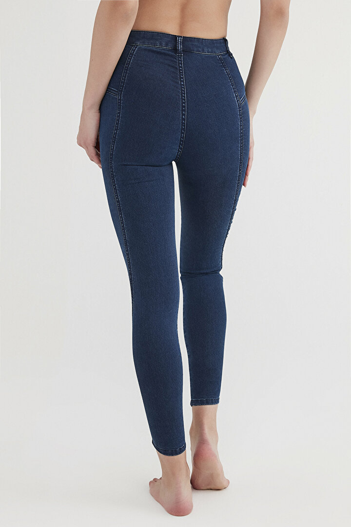 Yüksek Bel Stretchy Tayt - 3