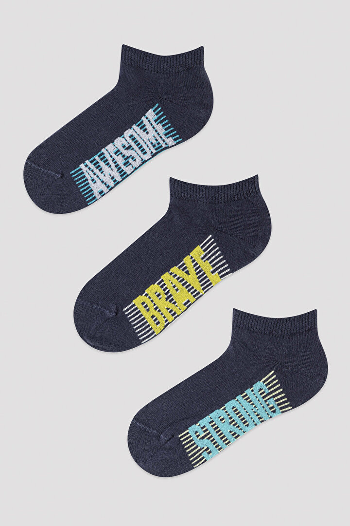 Boys Skate 3in1 Liner Socks - 1