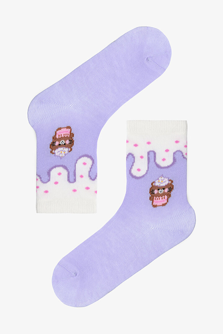 Kız Çocuk Icy Friends 3'lü Soket Çorap - 2