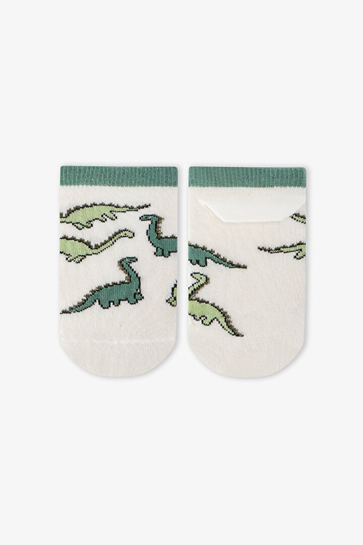 Multicolor Boys Sleepasaurus 3in1 Liner Socks - 2