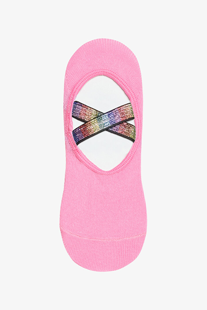 Girls Rainbow Cloud Pink Suba Socks - 1