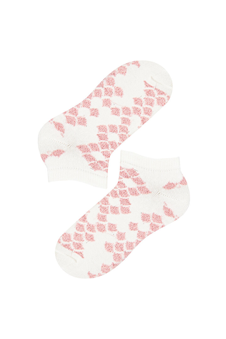 Marshmallow G Sequin Liner Socks - 1