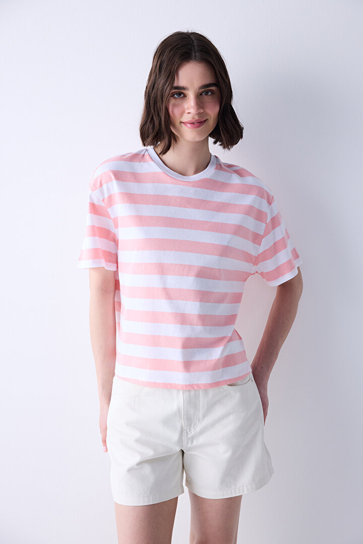 Crop Pink T-Shirt - 2