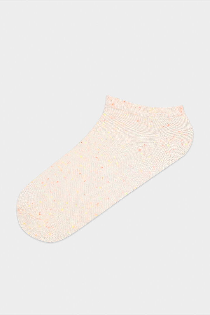 Çok Renkli Basic Colorful Nope 4lü Patik Çorap - 2