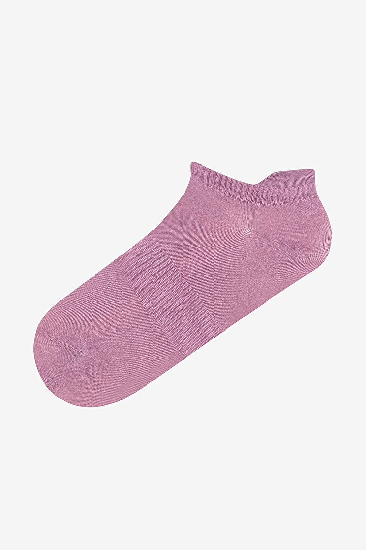 Microfiber Back Tab 3in1 Pink Socket Socks - 2