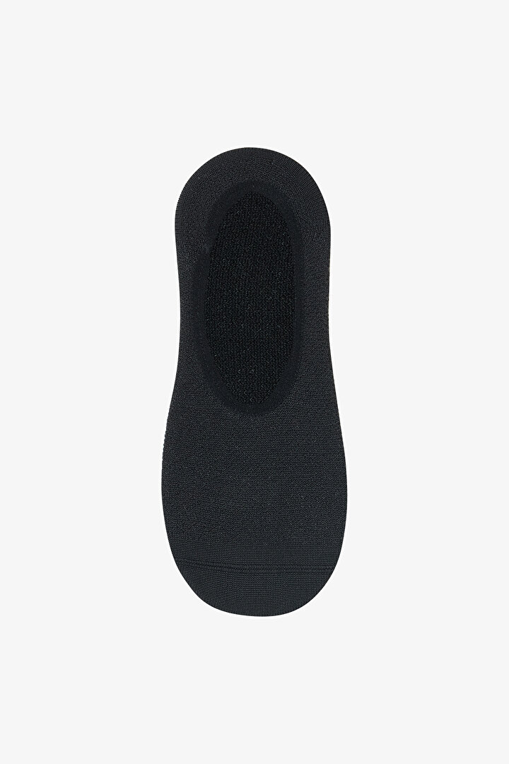 Black Sporty Mesh 3-Pack Suba Socks - 2