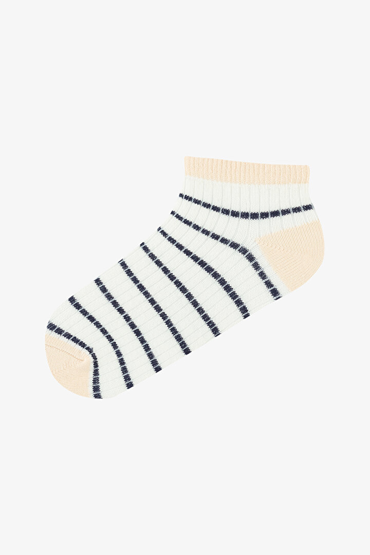 Boys Natural Lines  Multi Colour 4in1 Liner Socks - 2