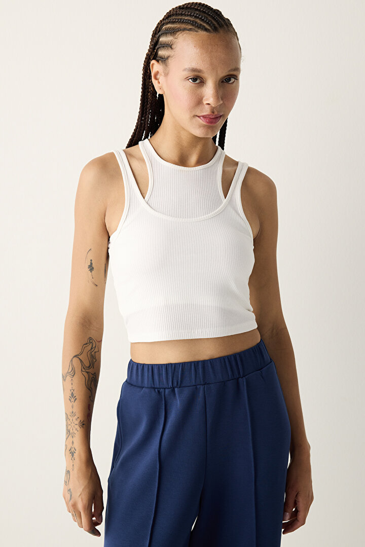 Layer Ribbed Top - 1