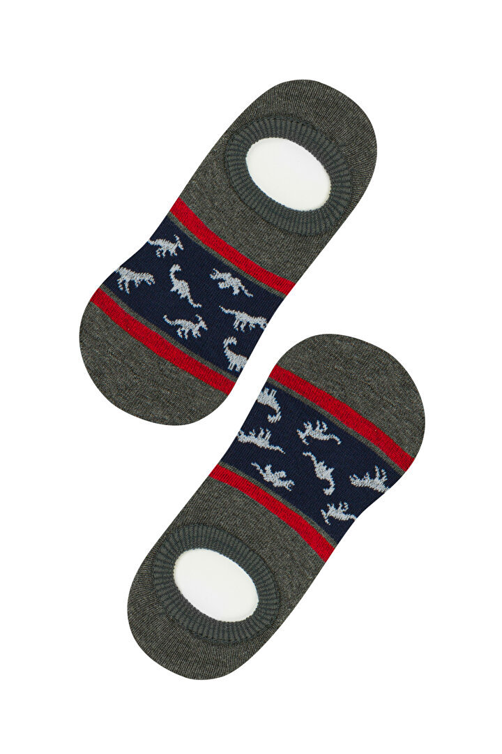 Girls Boys Dino Footsies - 1