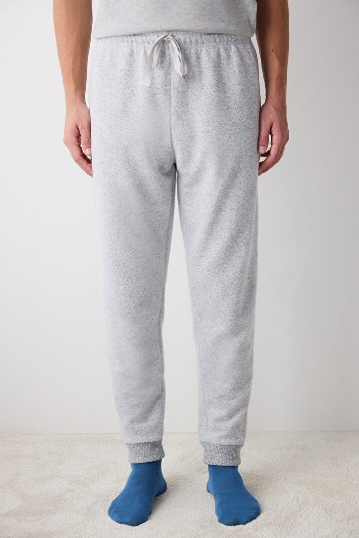 Gri Jogger Pijama Altı - 1