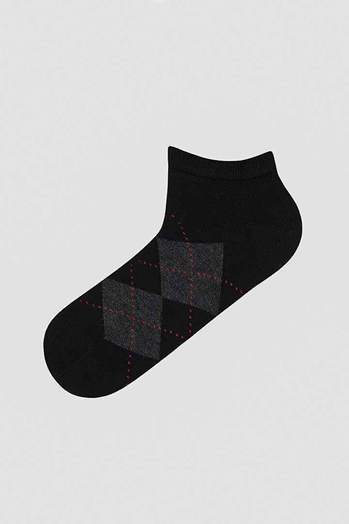 Man Argyll Patterned 3in1 Footsies - 3