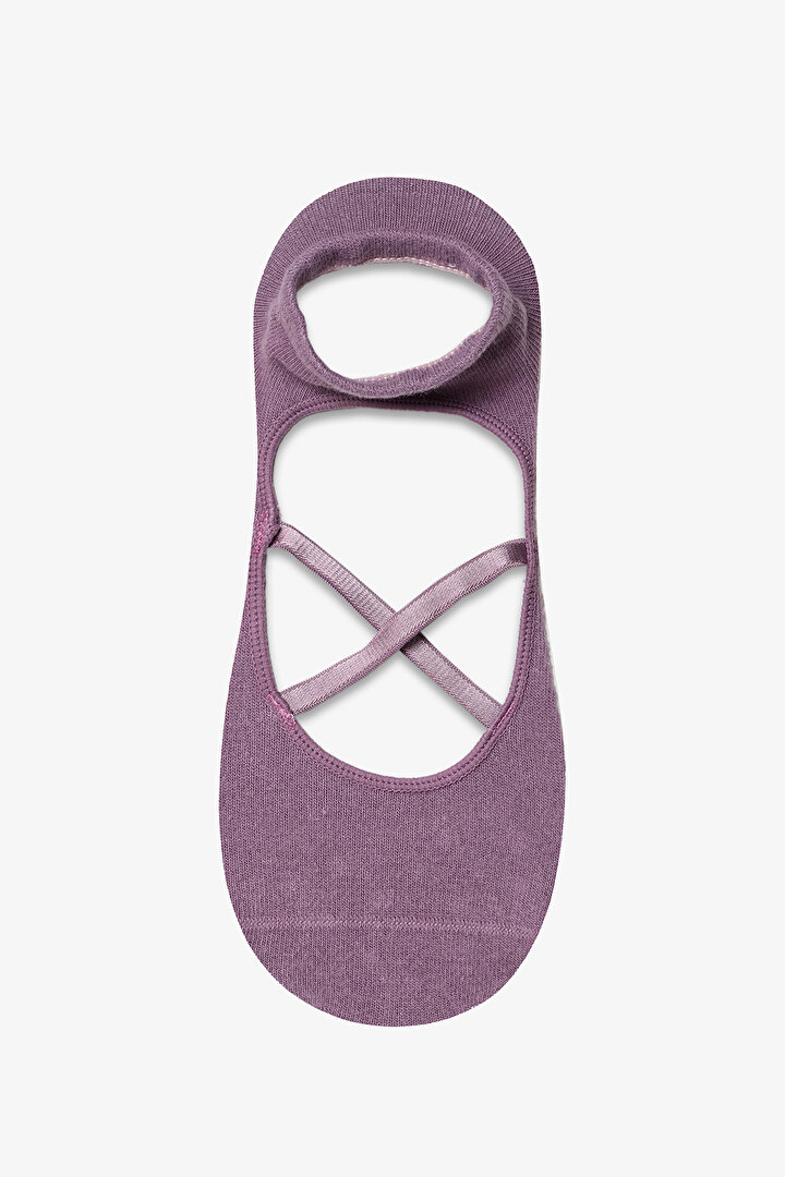 Cross Dark Purple Suba Socks - 2