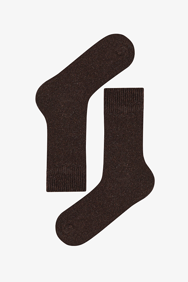 Men's Brown Terra Classic Argyle 2 Pack Ankle Socks - 2