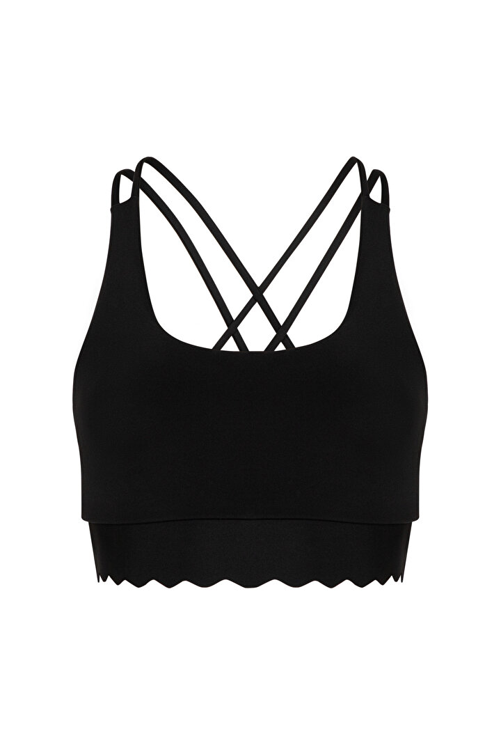 Wavy Edge Spor Sütyeni - 1